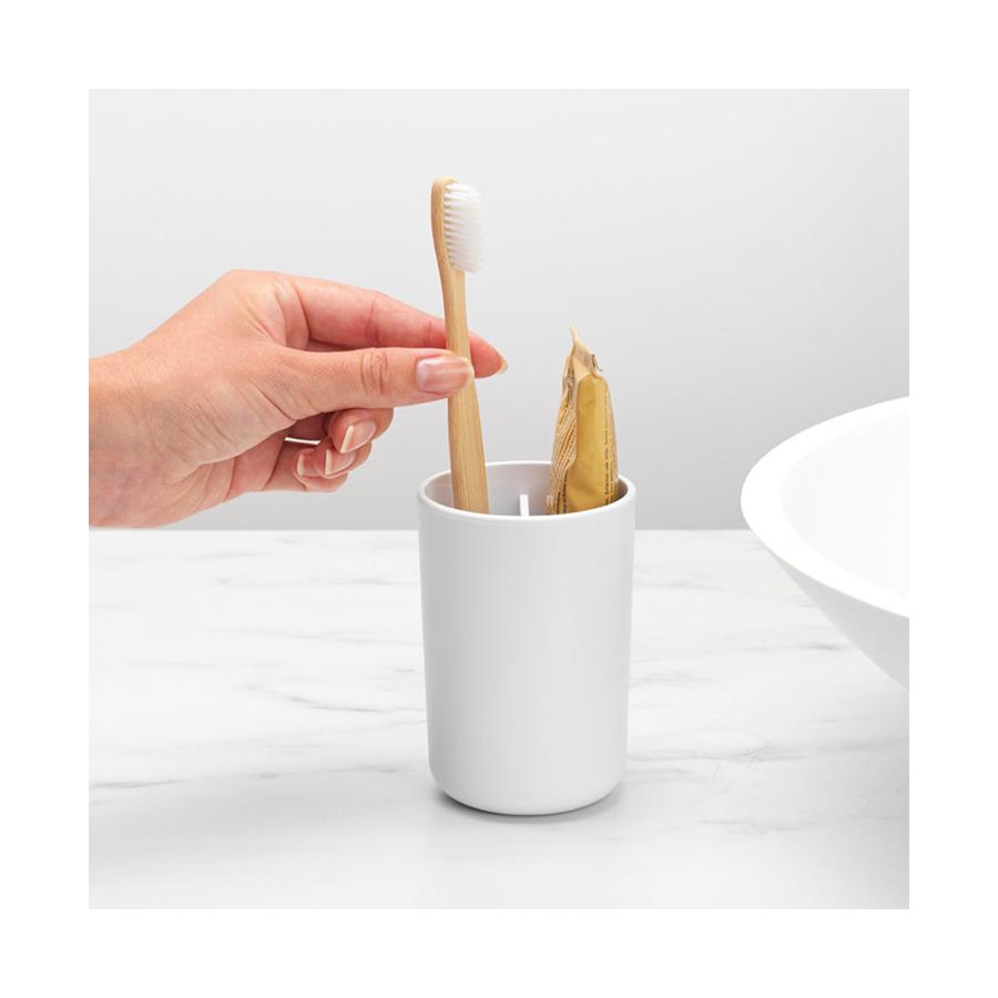 Brabantia ReNew Toothbrush Holder White White