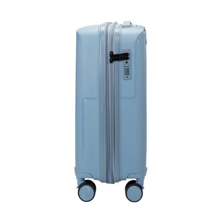 Caselite Aero 56cm Hardside Carry-On Suitcase Light Blue Light Blue