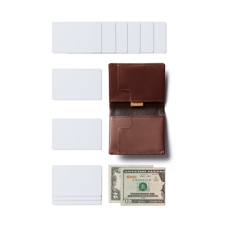 Bellroy Slim Sleeve Leather Wallet Cocoa-Java Cocoa-Java