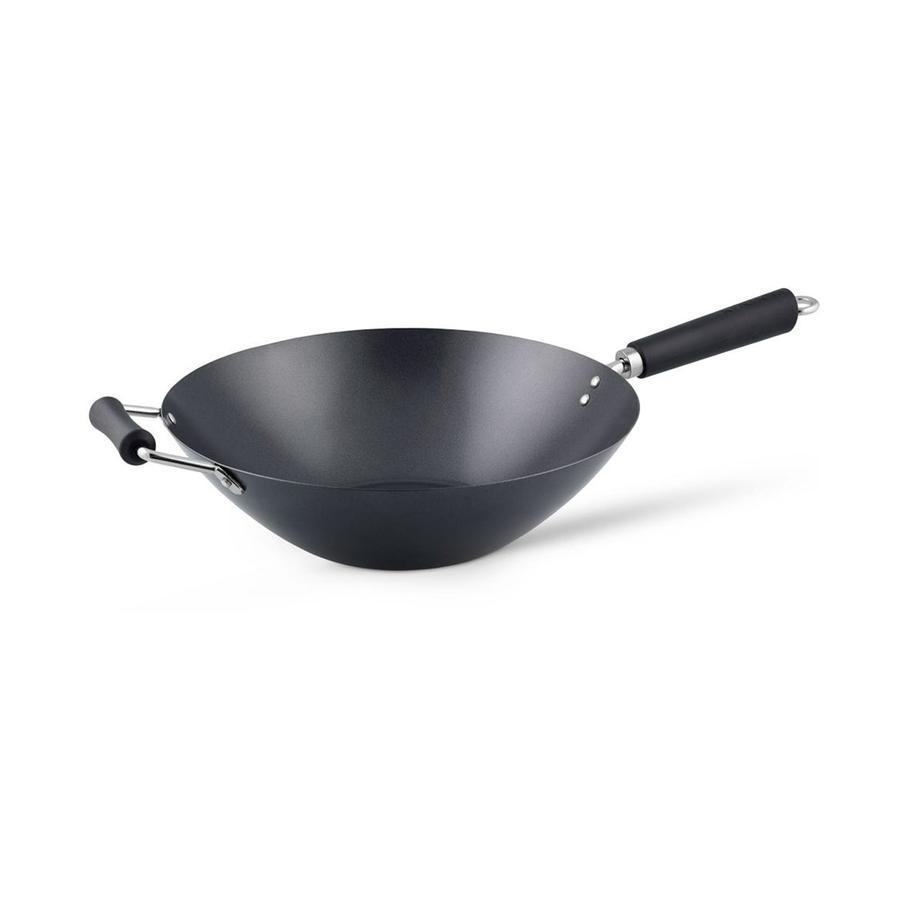 Ken Hom 35cm Non-Stick Wok Black Black