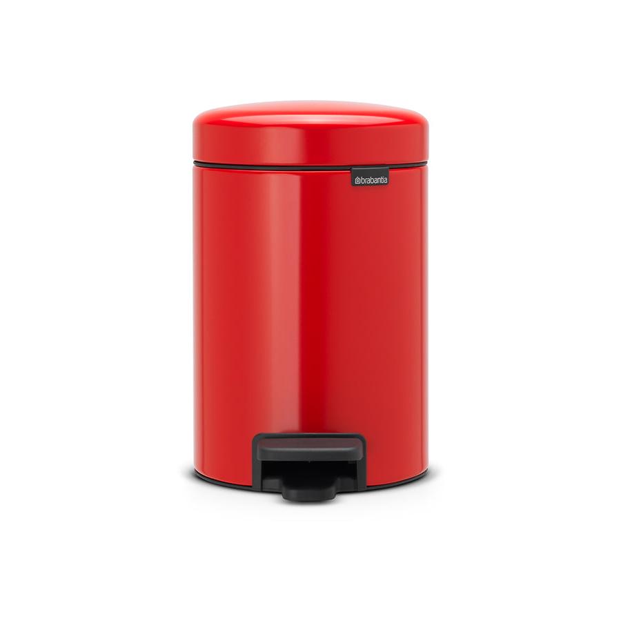 Brabantia NewIcon Pedal Bin (3L) Passion Red Passion Red