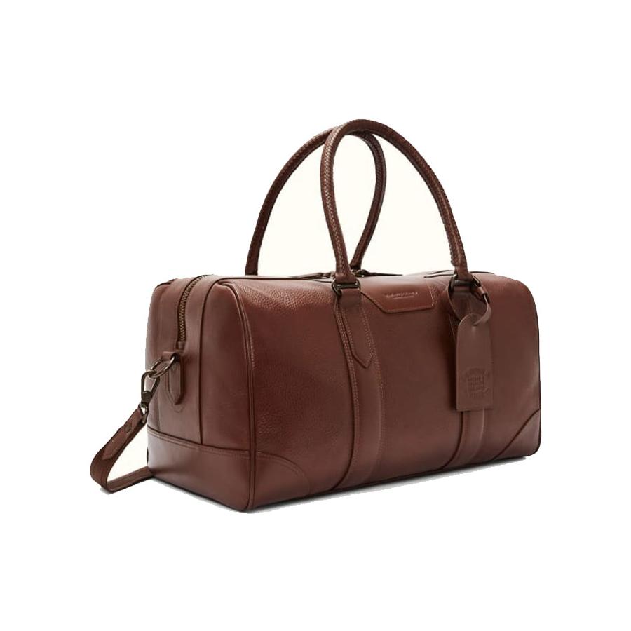 RM Williams Signature Overnight Bag Whiskey Whiskey