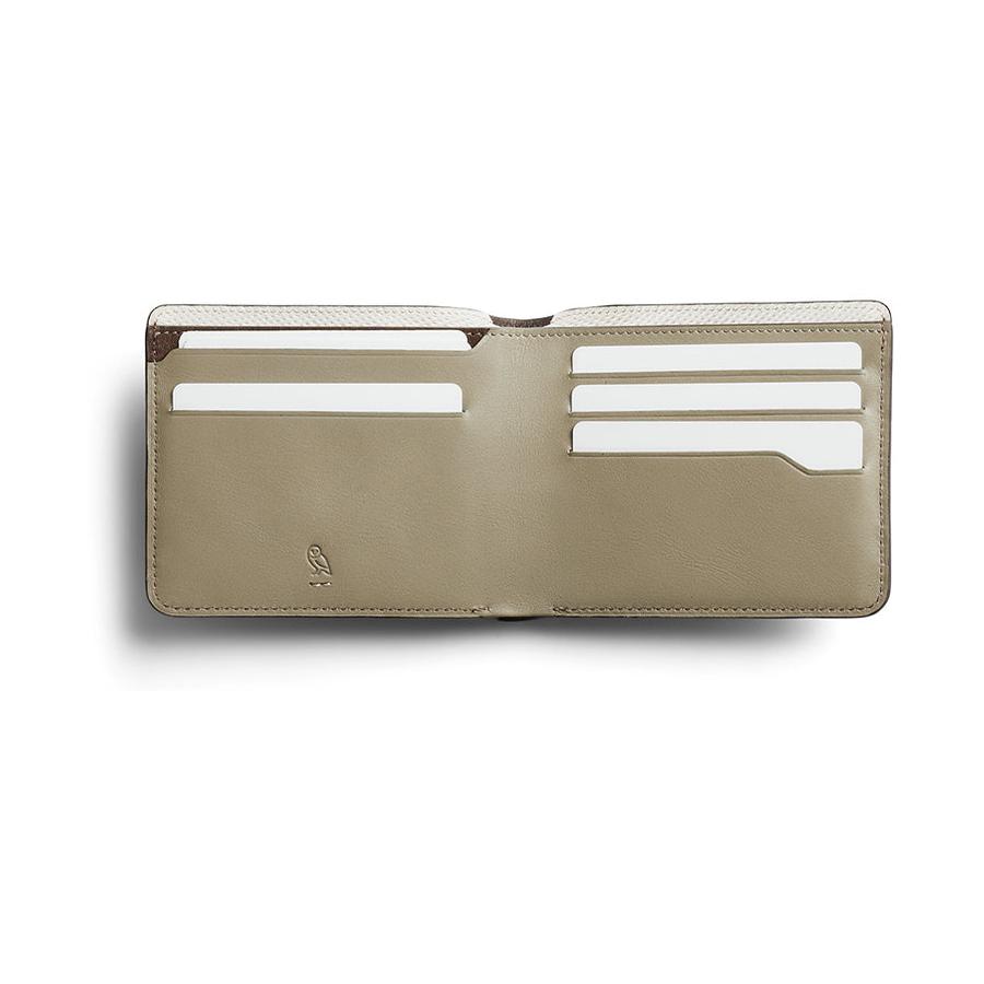 Bellroy RFID Hide & Seek HI Premium Leather Wallet Darkwood Darkwood