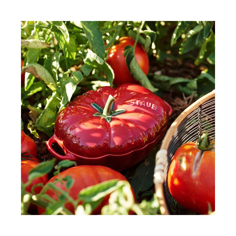 Staub 0.5L Ceramic Cocotte Tomato Tomato