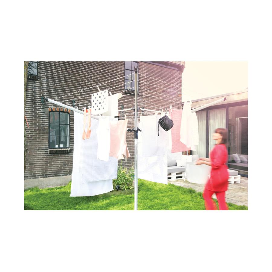 Brabantia Rotary Lift-O-Matic Advance Dryer (50m) Metallic Grey Metallic Grey