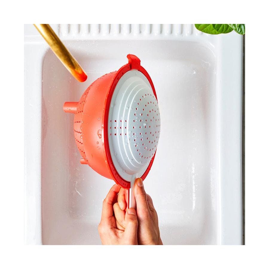 Tupperware Double Colander Red Red