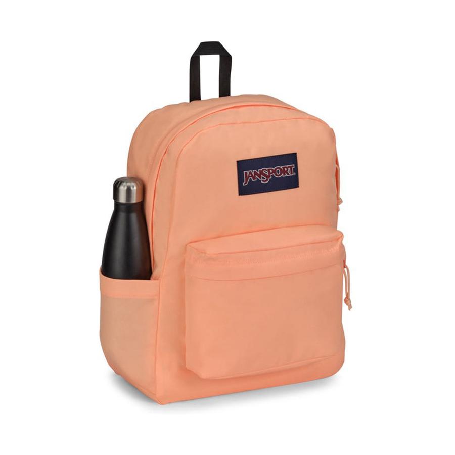 Jansport Superbreak Plus Backpack Peach Neon Peach Neon