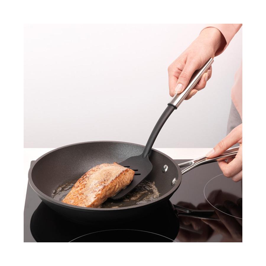 Brabantia Profile Large Non-Stick Spatula - Cook & Serve Black Black