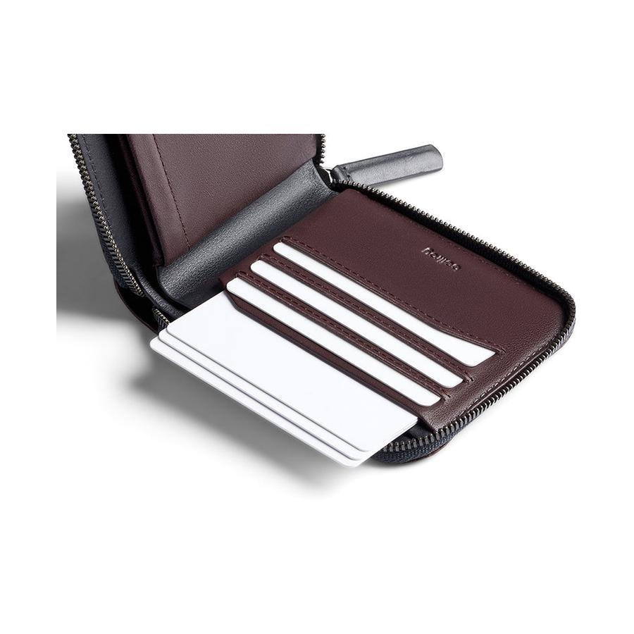 Bellroy RFID Zip Wallet Deep Plum Deep Plum