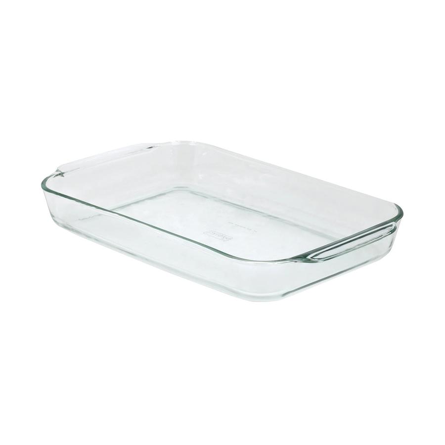 Pyrex Basics 4.5L Oblong Baking Dish Clear Clear