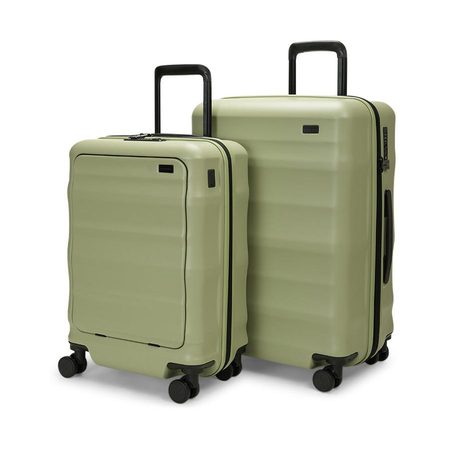 Explorer Luna-Air 55cm Front Access & 63cm Hardside Luggage Set Sage Sage