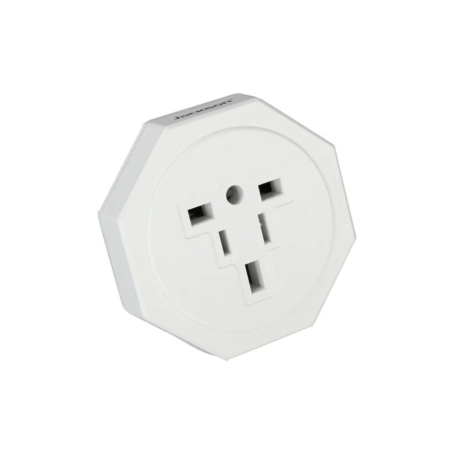 Jackson USA & UK to NZ Travel Adapter White White