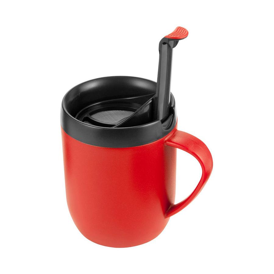 Zyliss 300ml Hot Mug Cafetiere Red Red