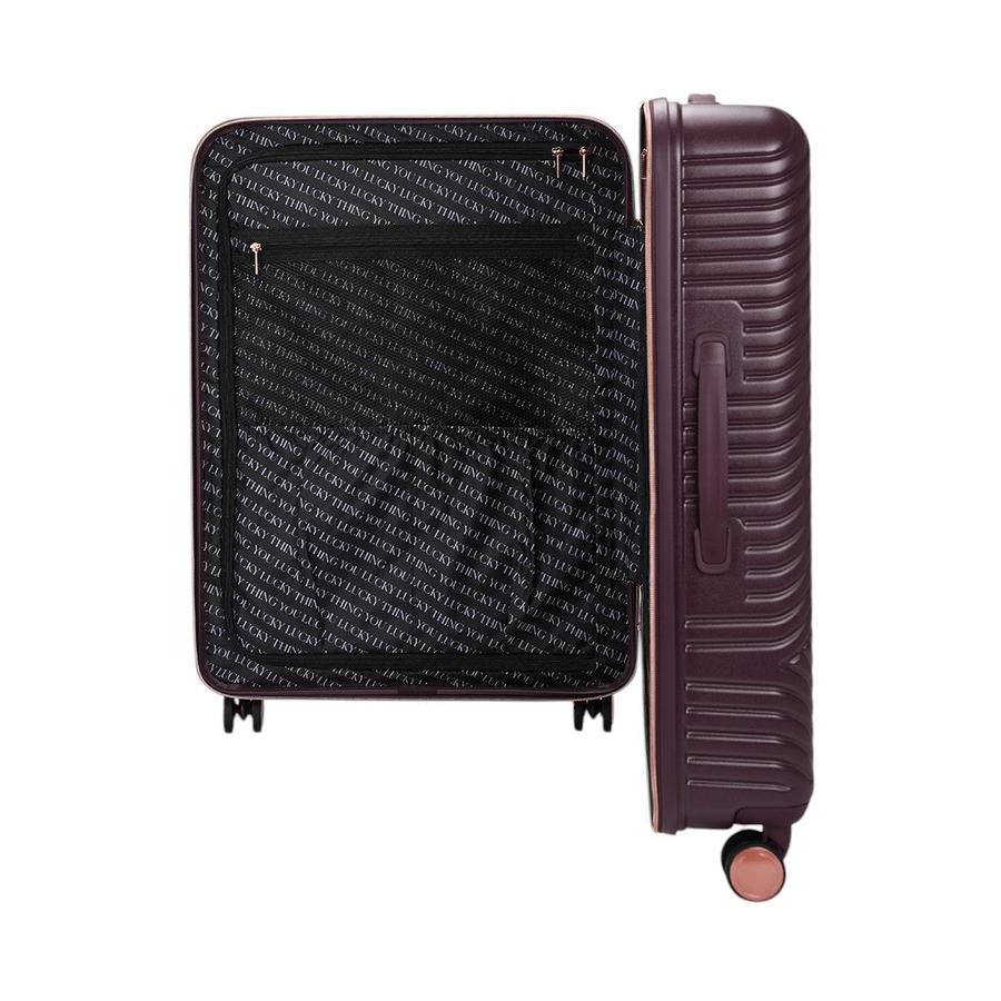 Saben Going Places 66cm Hardside Suitcase Merlot Merlot