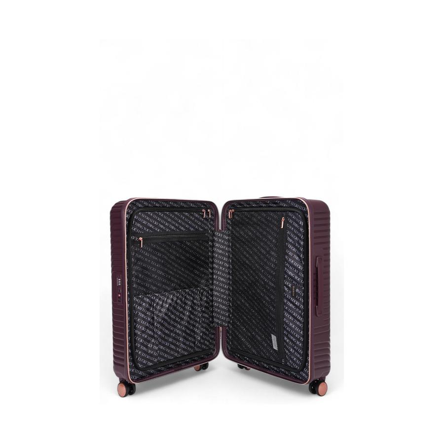 Saben Going Places 66cm Hardside Suitcase Merlot Merlot