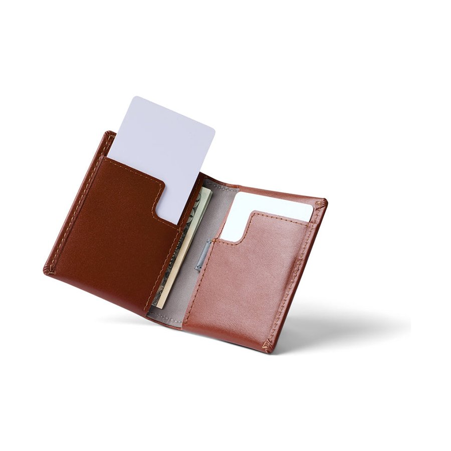 Bellroy Slim Sleeve Leather Wallet Sienna Sienna