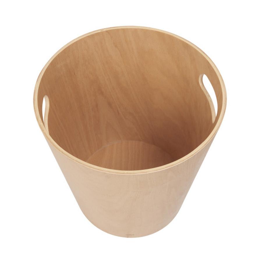 Umbra Woodrow Storage Stool White/Natural White/Natural