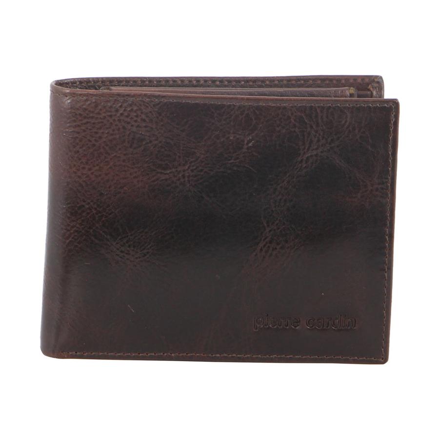 Pierre Cardin Luca Men's Italian Leather RFID Wallet Chocolate Chocolate