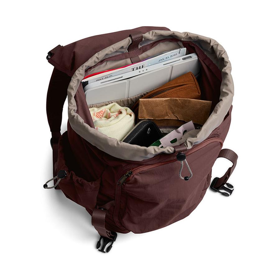 Bellroy Cinch Backpack Burgundy Burgundy