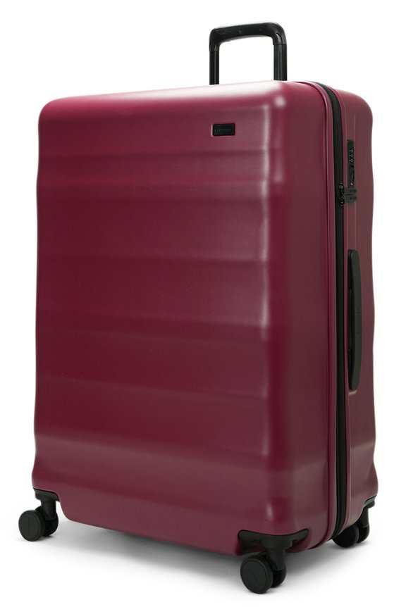 Explorer Luna-Air 74cm Hardside Checked Suitcase Merlot