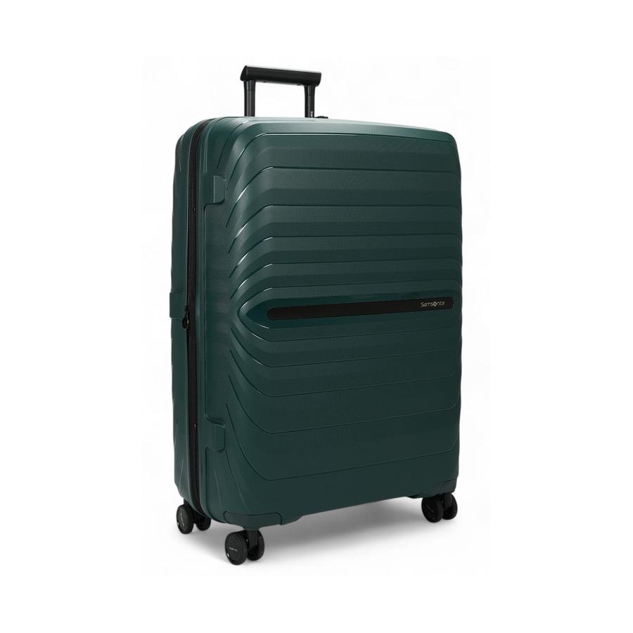 Samsonite Octolite Neo 75cm Hardside Checked Suitcase Emerald Green Emerald Green