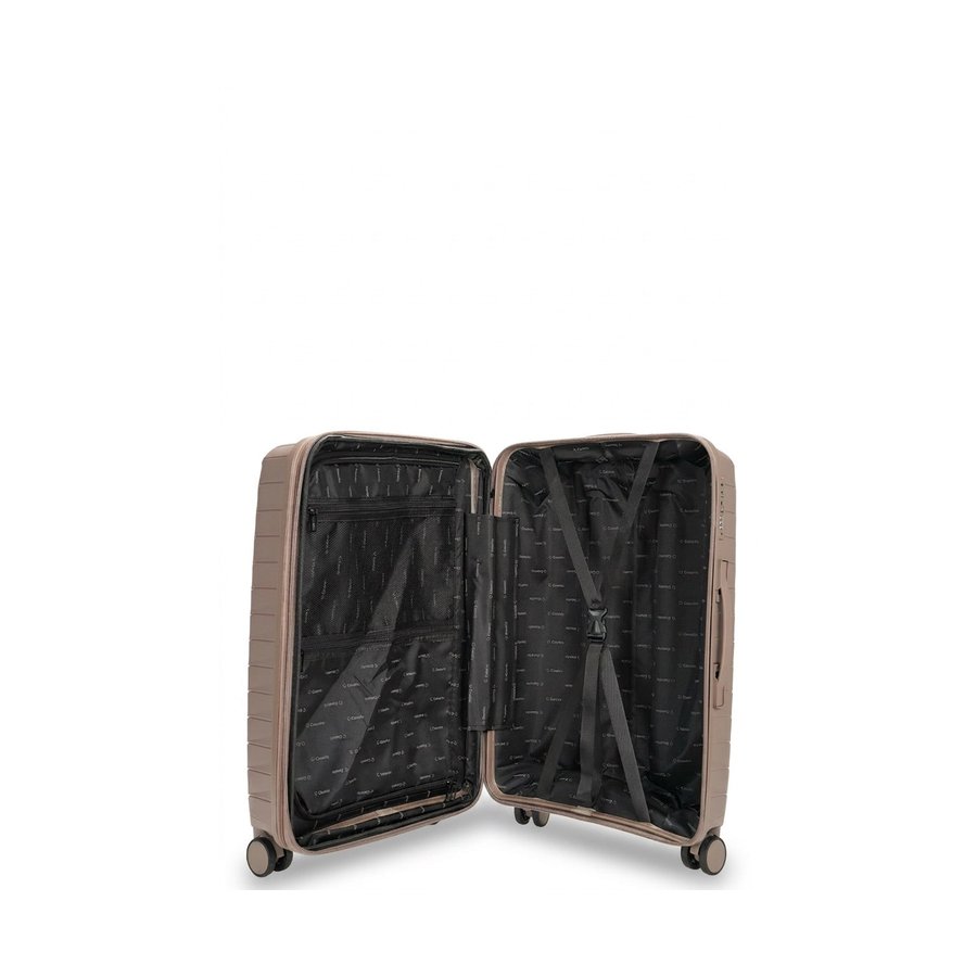 Caselite Expedition 65cm Hardside Checked Suitcase Earth Earth
