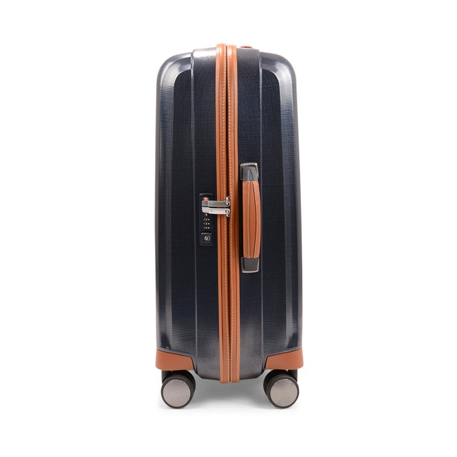 Samsonite Lite-Cube DLX 68cm CURV Spinner Suitcase Midnight Blue Midnight Blue