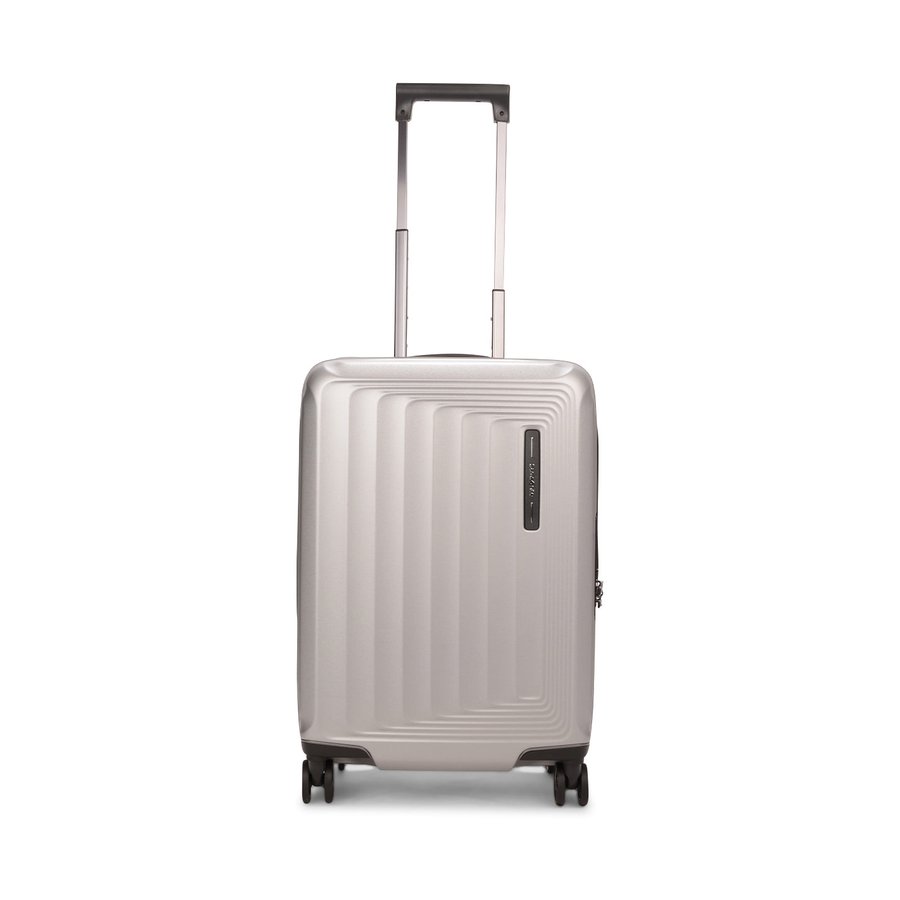 Samsonite Nuon 55cm Hardside USB Carry-On Suitcase Matte Silver Matte Silver