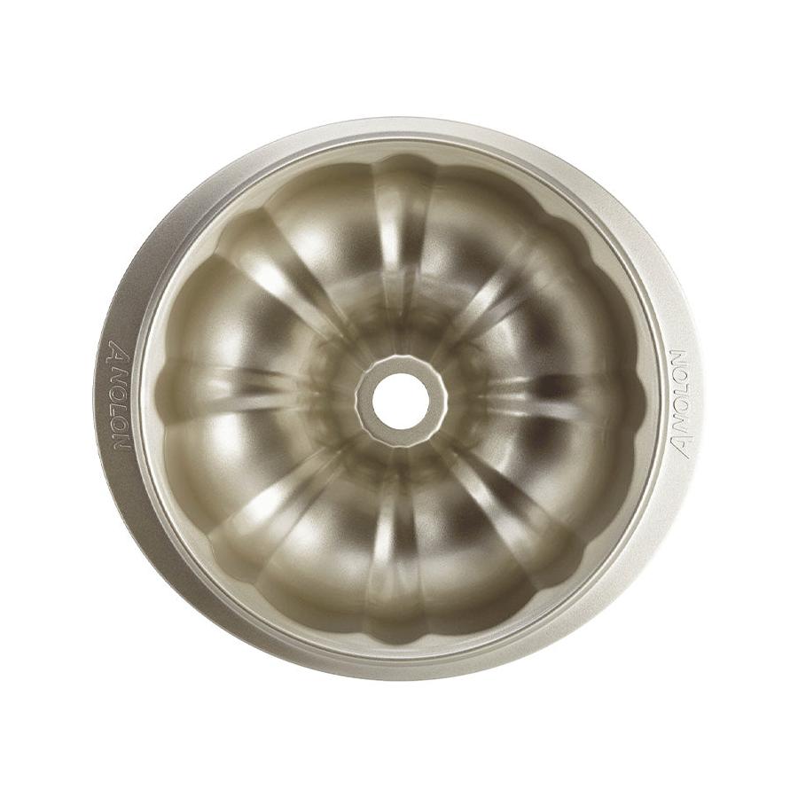 Anolon Ceramic Reinforced 24cm Fluted Cake Ring Silver Silver