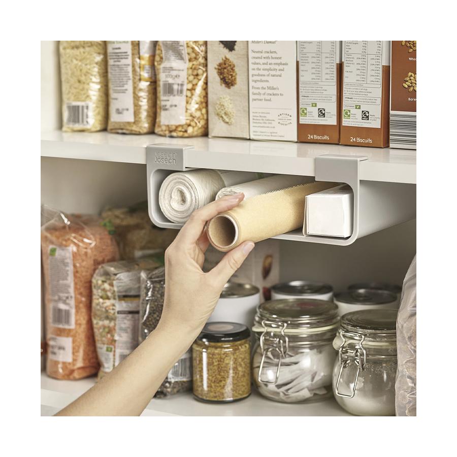 Joseph Joseph CupboardStore Film, Foil & Bag Organiser Grey Grey