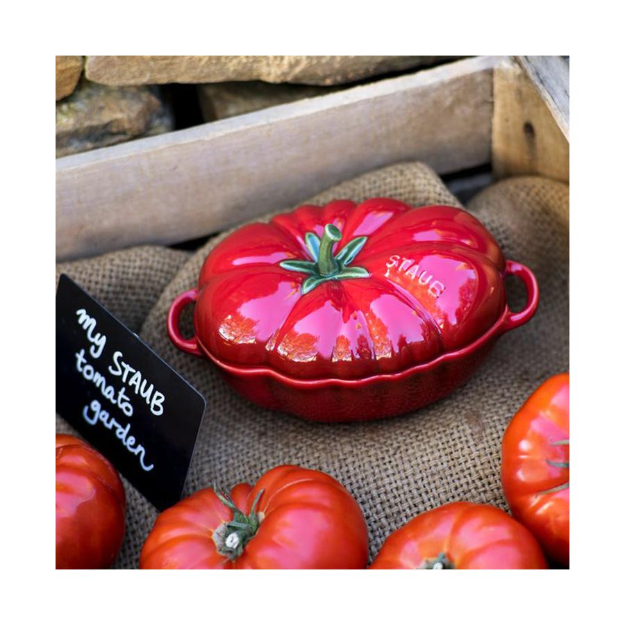 Staub 0.5L Ceramic Cocotte Tomato Tomato