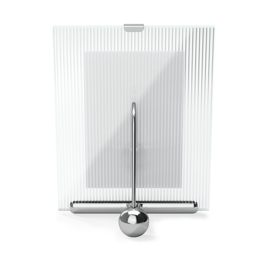 Umbra Flute 10 x 15cm Picture Frame Chrome Chrome