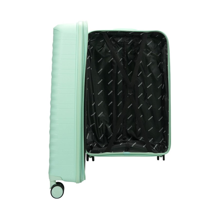 Nomad Discover 75cm Hardside Checked Suitcase Mint Mint