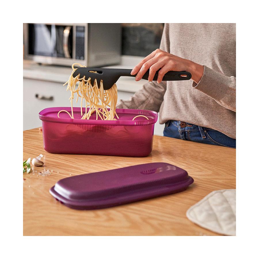 Tupperware Microwave Pasta Maker Purple Purple