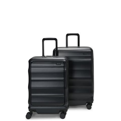 Luna-Air Front Access Carry-On & Medium Set Black