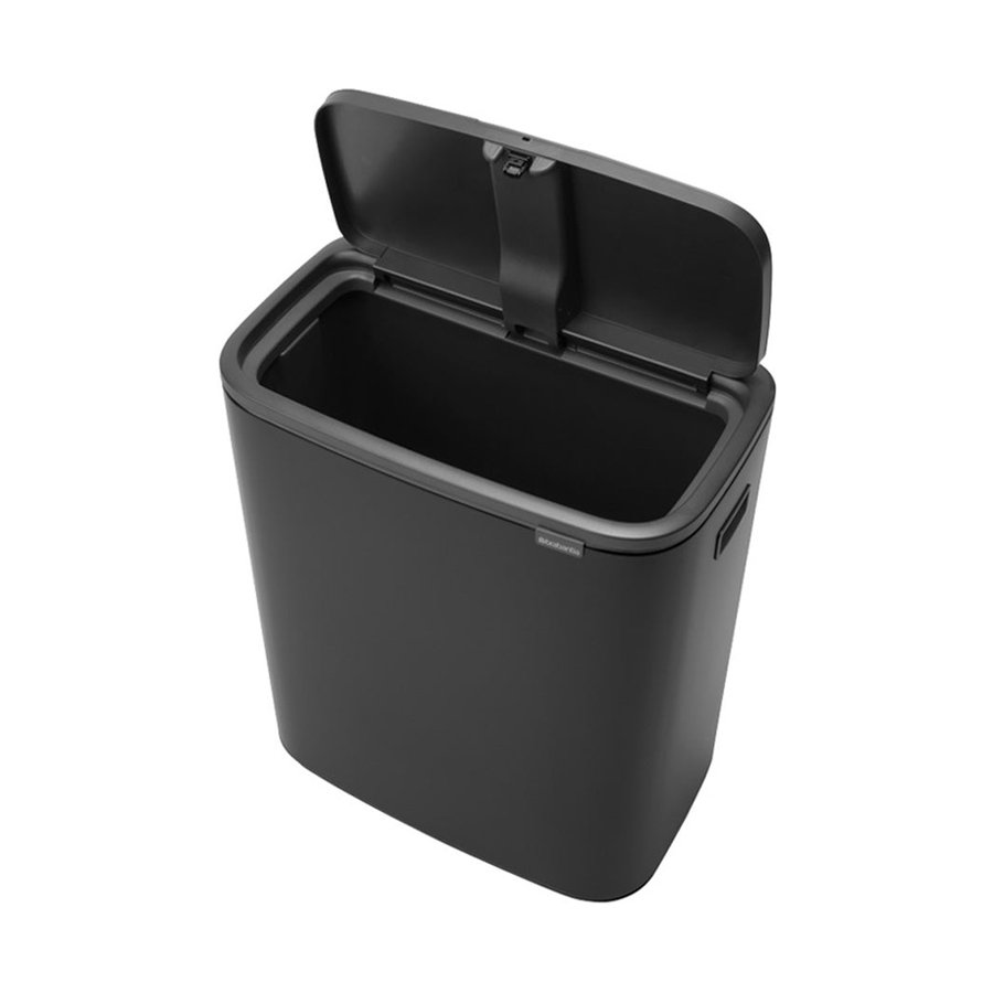 Brabantia Bo Touch Bin (60L) Matte Black Matte Black