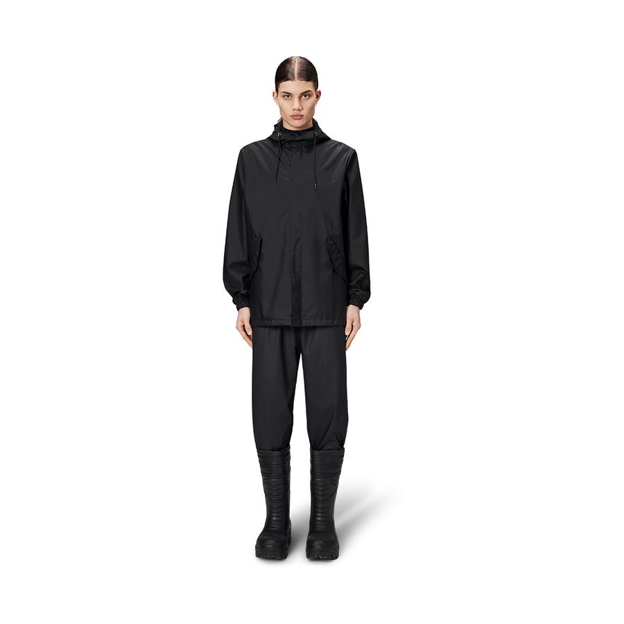 Rains Fishtail Jacket Black M