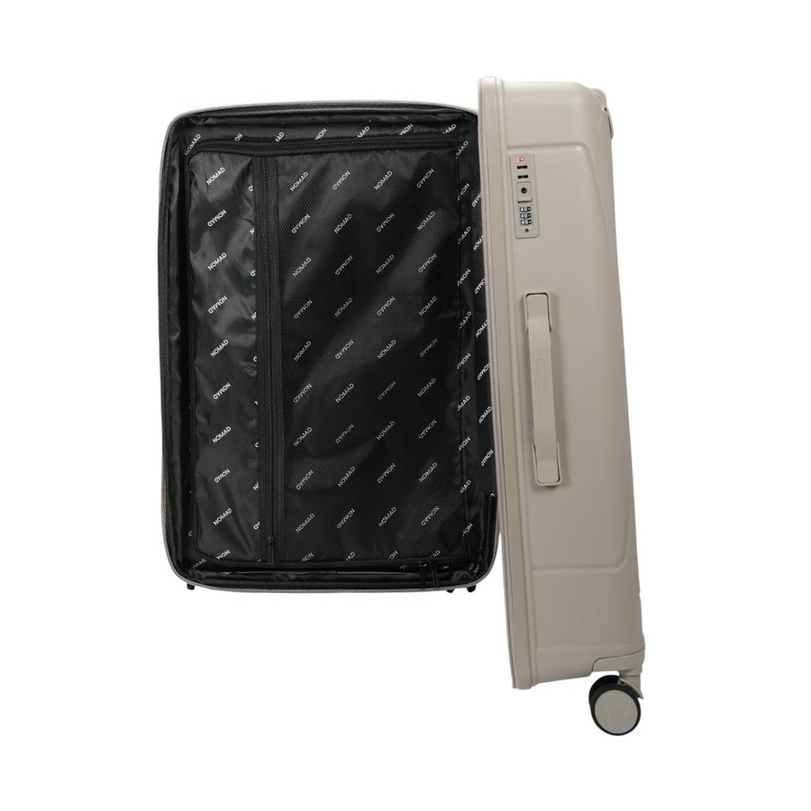 Nomad Quest 56cm, 65cm & 75cm Hardside Luggage Set Beige Beige