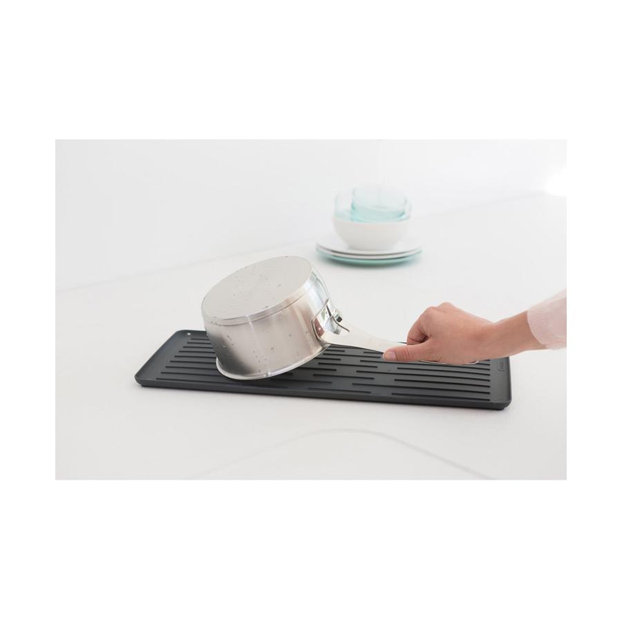 Brabantia Compact Dish Drying Rack Dark Grey Dark Grey