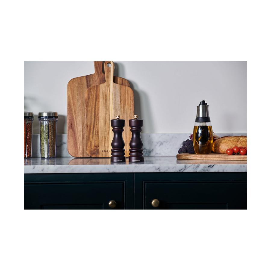 Cole & Mason London Mills Gift Set - 18cm Chocolate Wood Chocolate Wood