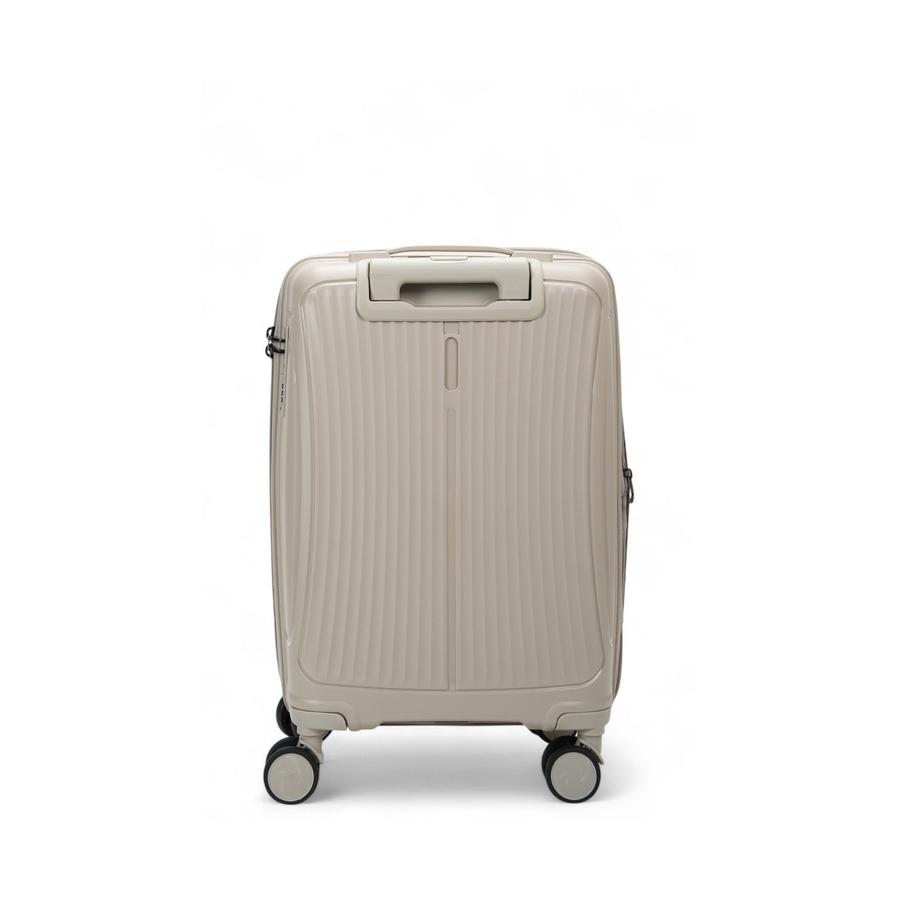 Caselite Quest 56cm Hardside Carry-On Suitcase Beige Beige