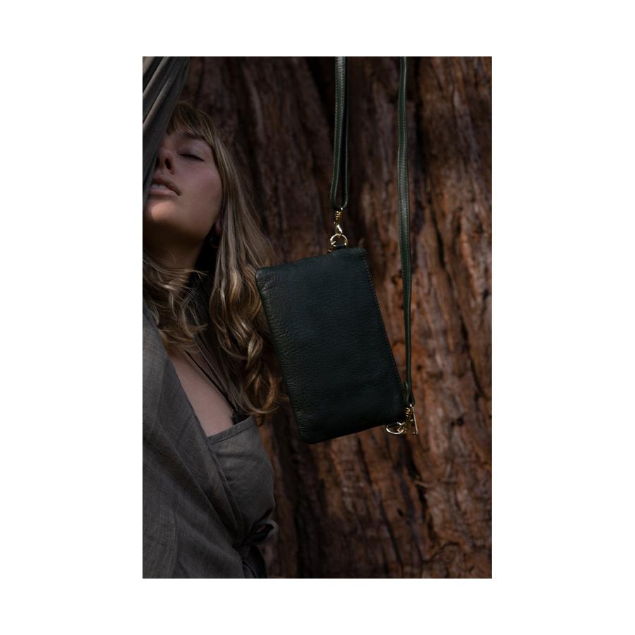 Duffle&Co Sienna Single Crossbody Bag Forest Forest