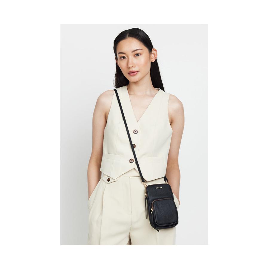 Saben Nikko Phone Sling Black Bubble Black Bubble