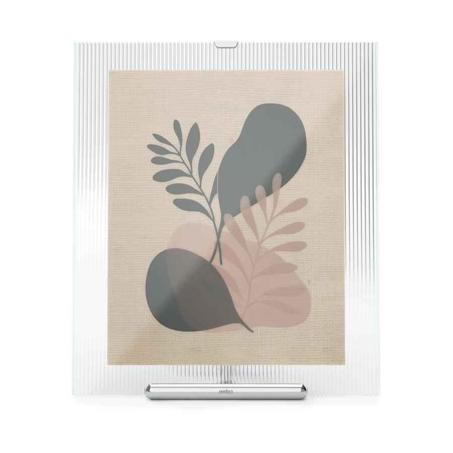 Umbra Flute 20 x 25cm Picture Frame Chrome Chrome