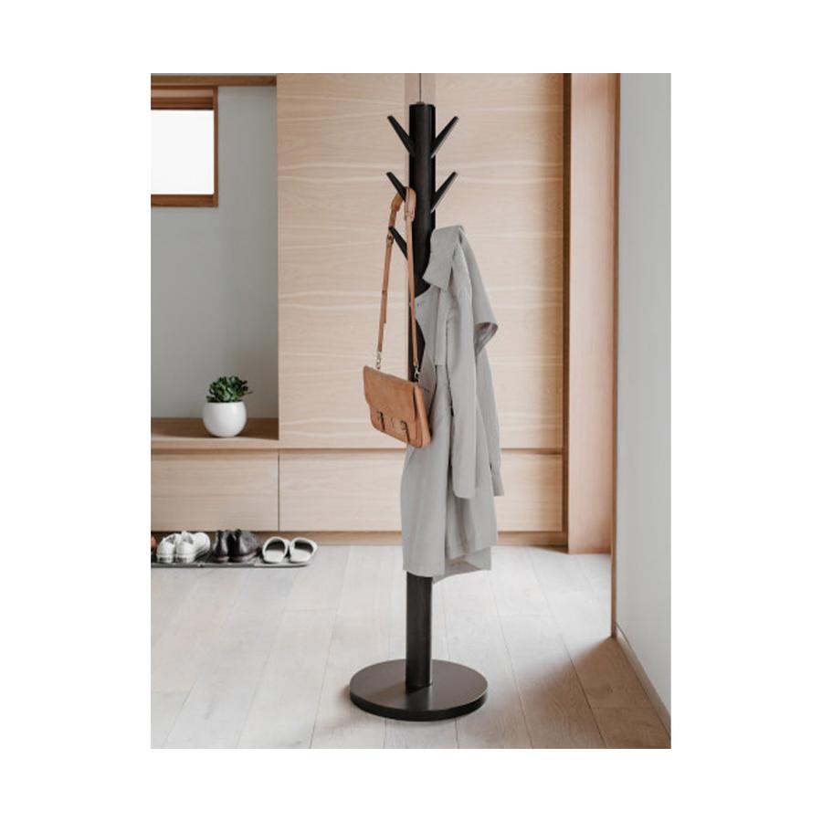 Umbra Flapper Coat Rack Black/Walnut Black/Walnut