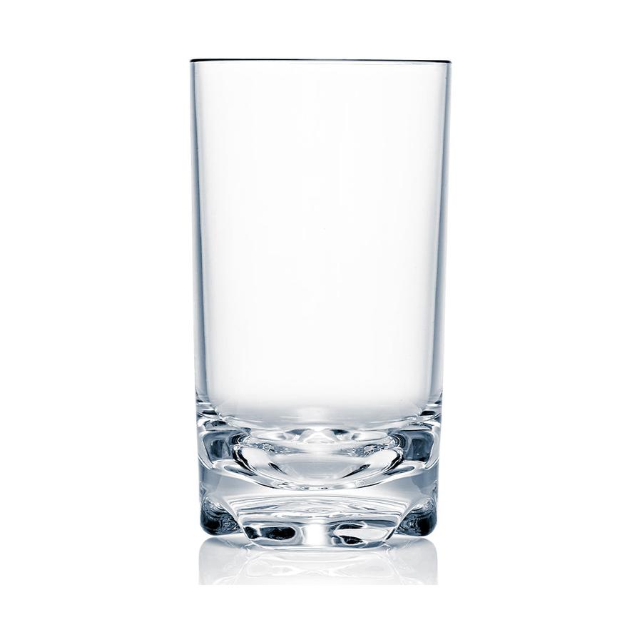 Strahl Vivaldi 680ml Plastic Highball Tumbler Set of 6 Clear Clear