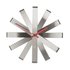 Umbra Ribbon Stainless Steel Wall Clock Steel