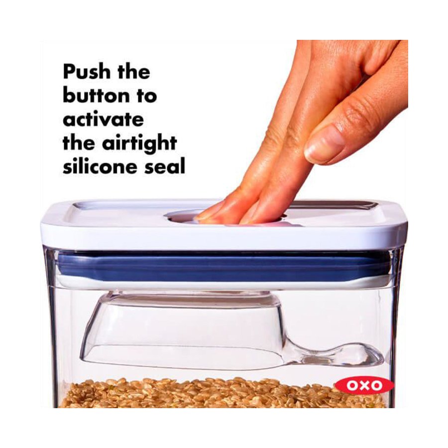 OXO Good Grips POP 0.6L Rectangle Mini Container Clear Clear