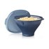 Tupperware WOW Pop Microwave Popcorn Maker Blue