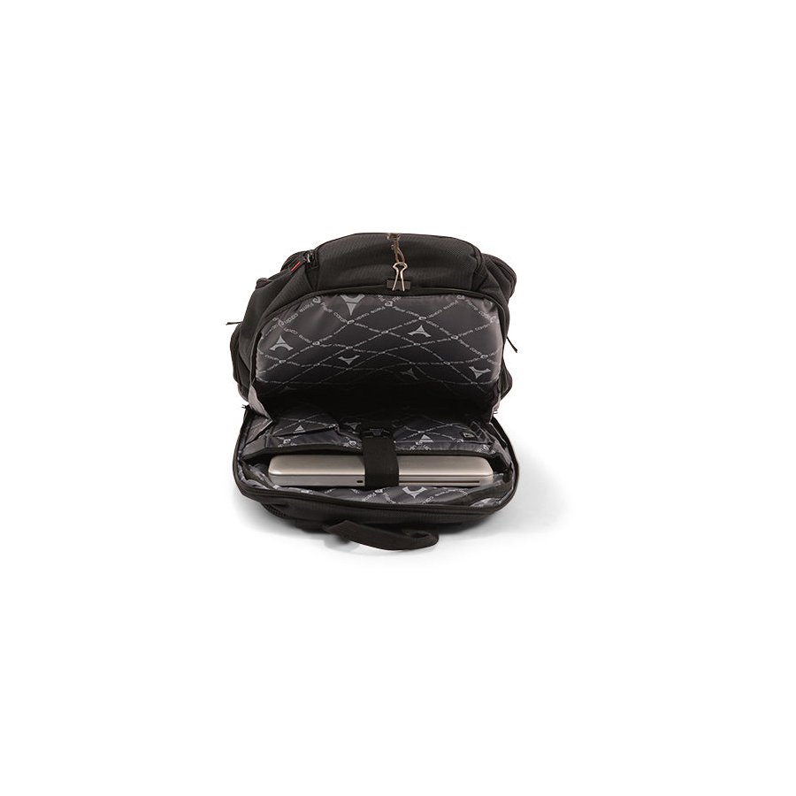 Pierre Cardin Commuter 15" Laptop Backpack Black Black
